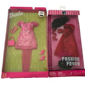 Set of 2 RARE Barbie Outfits. Brand new in boxes.